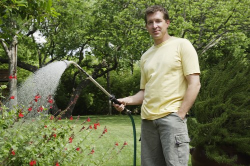 Charity donation of reusable landscaping materials